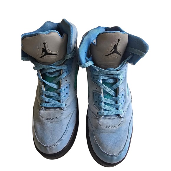 Nike Air Jordan 5 Retro SE Mens Athletic Shoes Size 11 UNC University Blue - Picture 5 of 9
